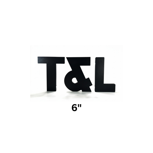 6" Wagner & Gemini Style Slotted Letter